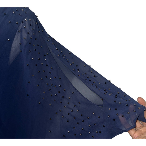 DJ Jaz Womens 16 Sheath Dress Embellished Formal Special Occasions Wedding Guest - Picture 4 of 8